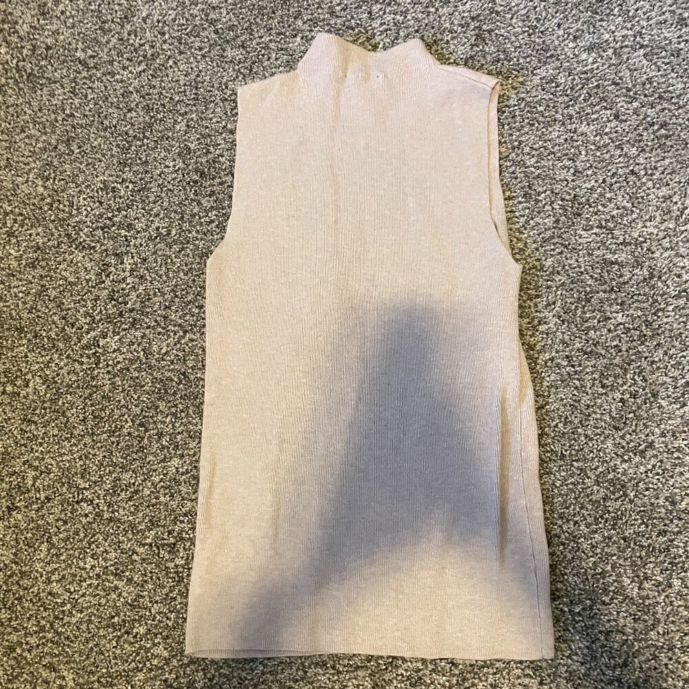 Express Mock Turtleneck Shell in Light Purple